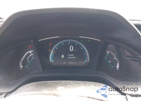 2019 Honda Civic Lx из США, поврежденный, VIN 19XFC2F66KE214476